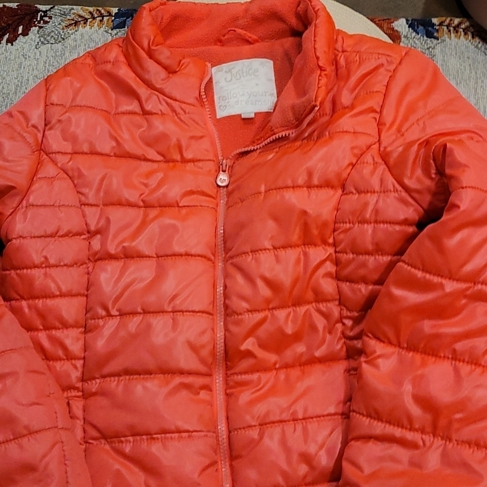 Justice winter jacket size XL